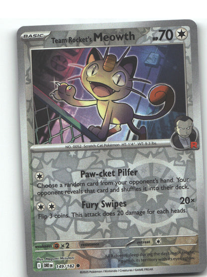 Team Rocket's Meowth