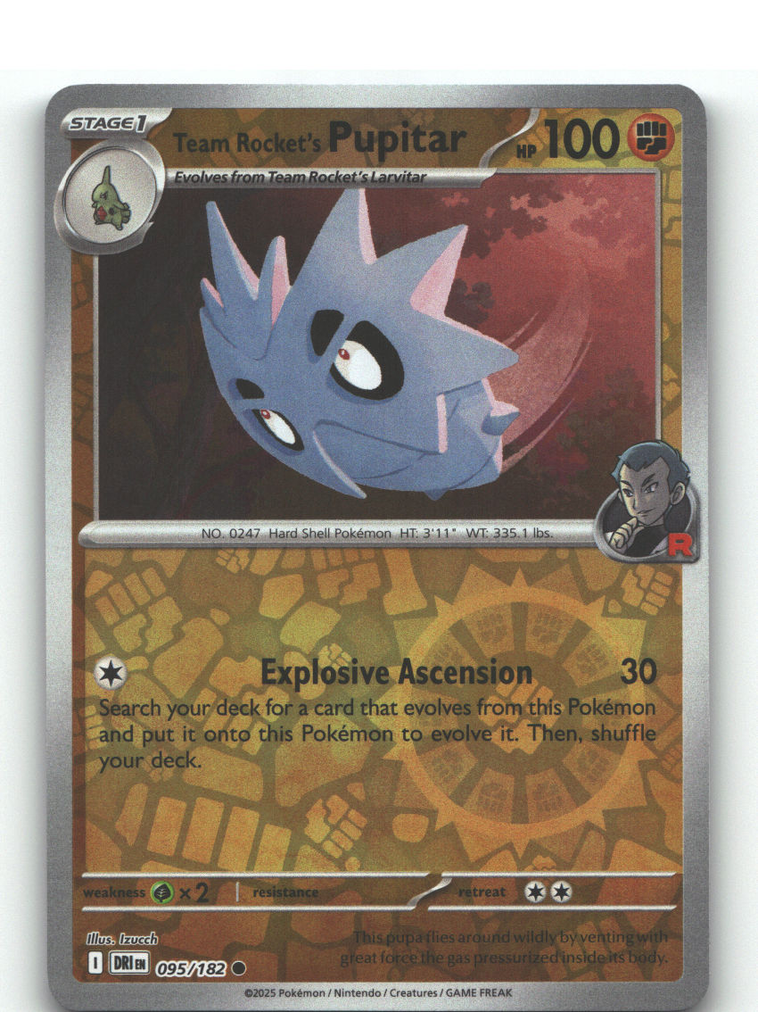 Team Rocket's Pupitar