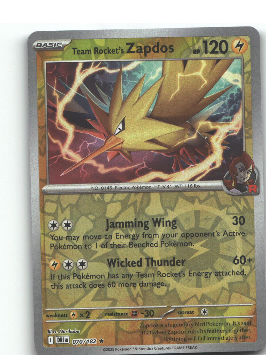 Team Rocket's Zapdos