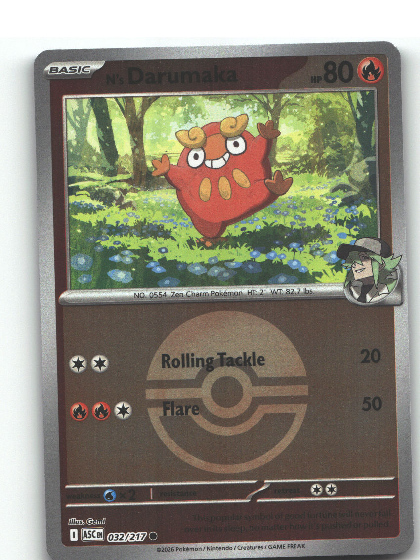 N's Darumaka (Poke Ball)