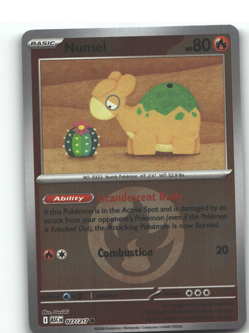 Numel - 027/217 (Energy Symbol Pattern)