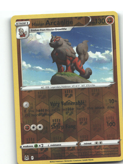 Hisuian Arcanine