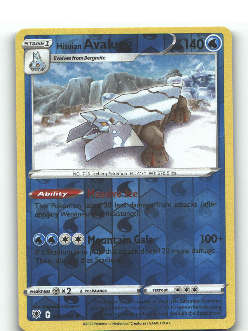 Hisuian Avalugg