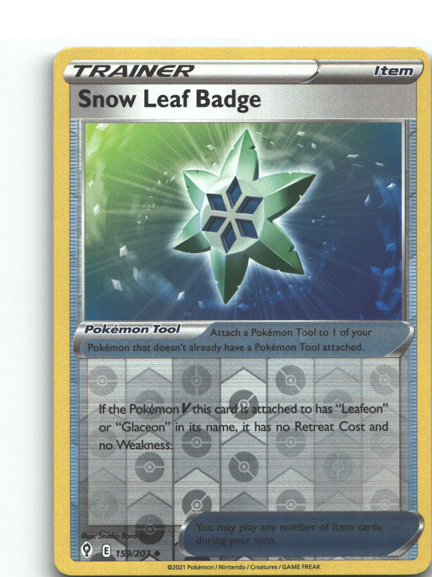 Snow Leaf Badge