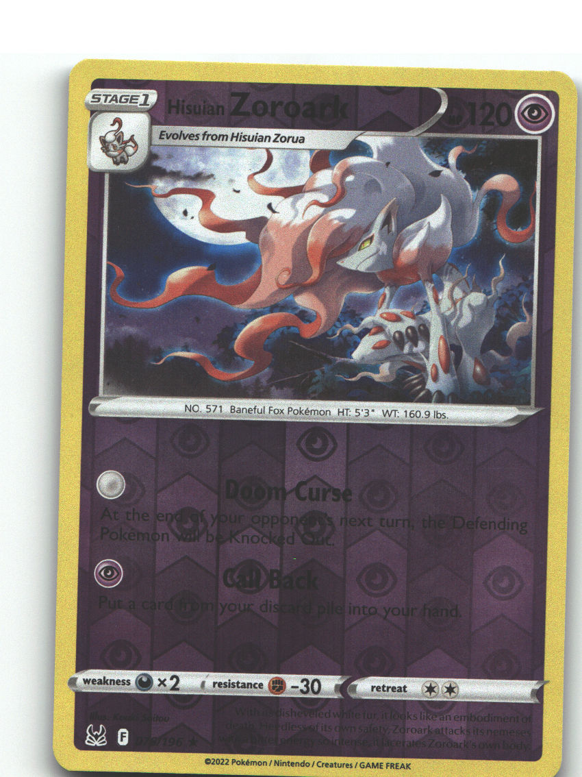 Hisuian Zoroark