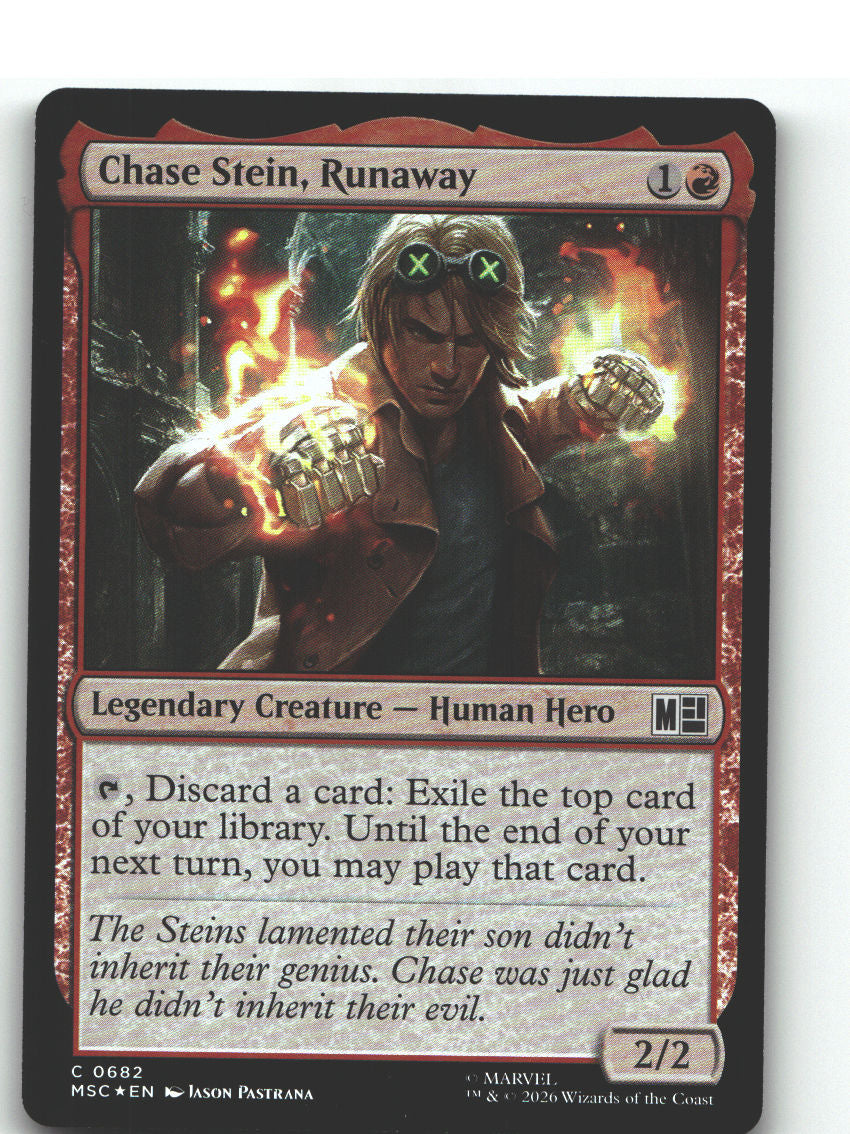 Chase Stein, Runaway