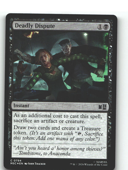 Deadly Dispute