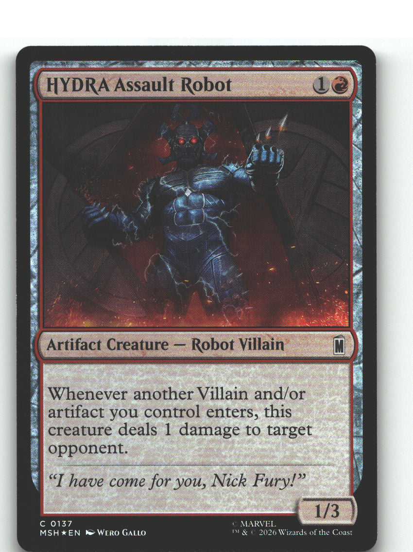 HYDRA Assault Robot
