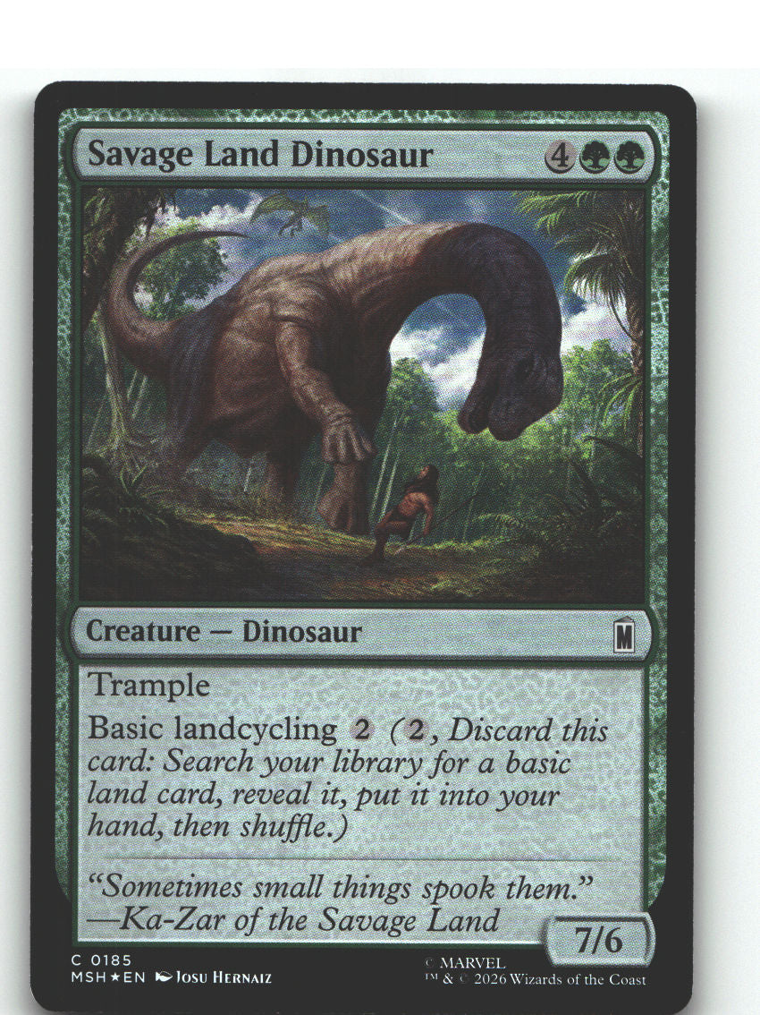 Savage Land Dinosaur