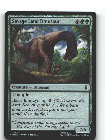 Savage Land Dinosaur