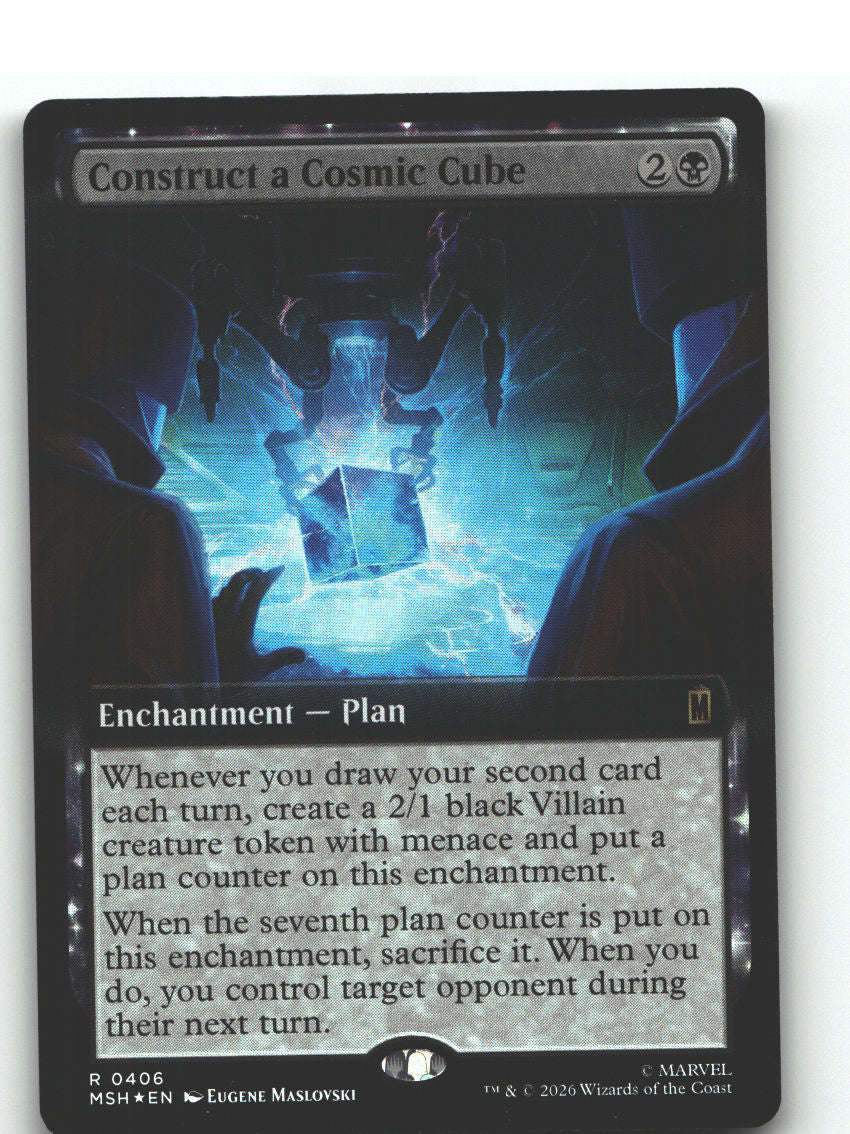 Construct a Cosmic Cube (Extended Art)