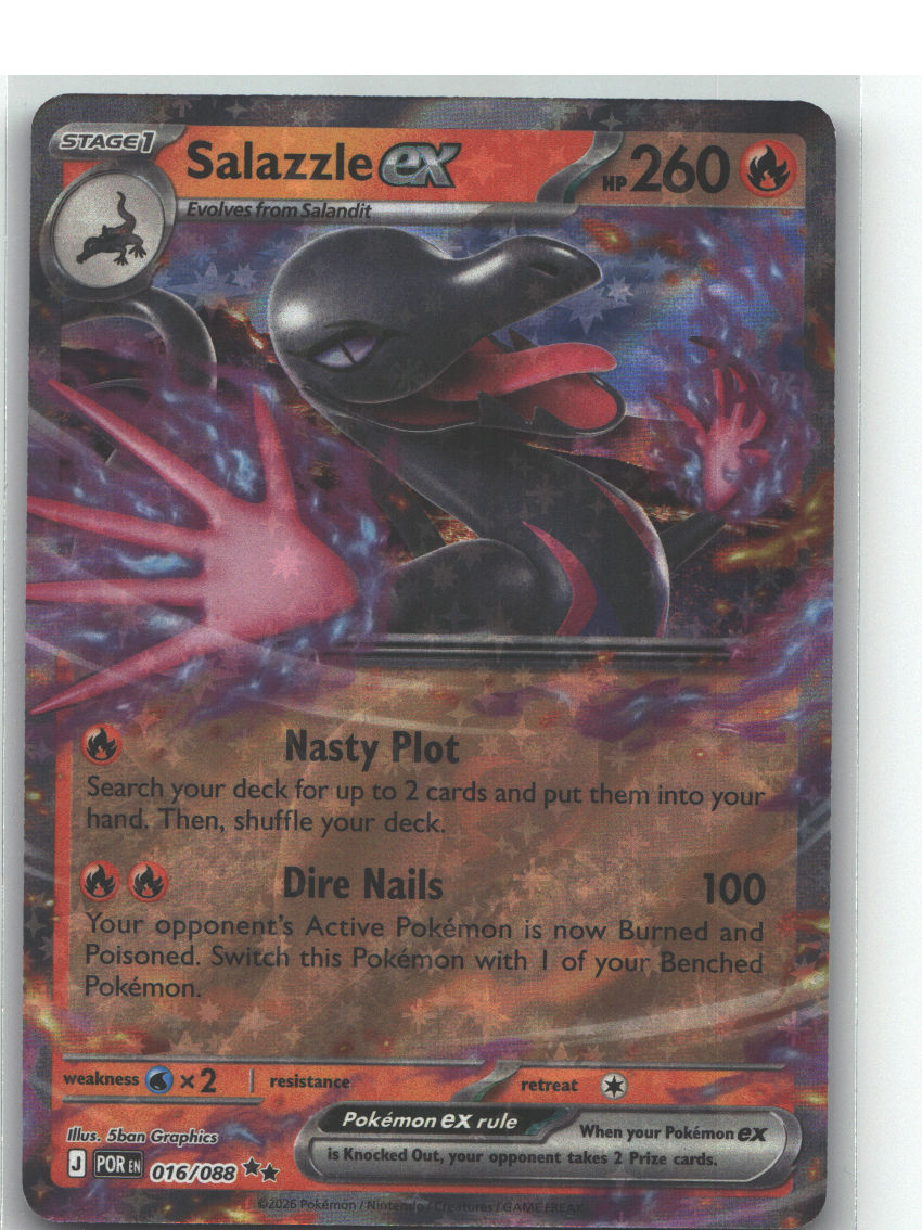 Salazzle ex - 016/088