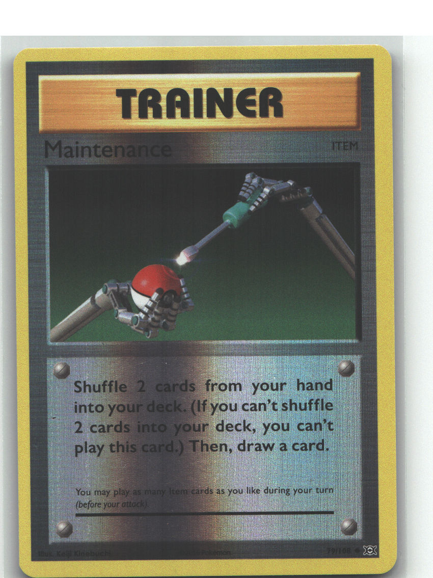 Maintenance