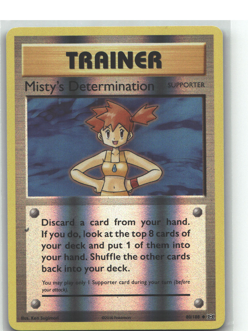 Misty's Determination