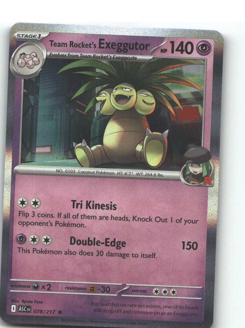 Team Rocket's Exeggutor