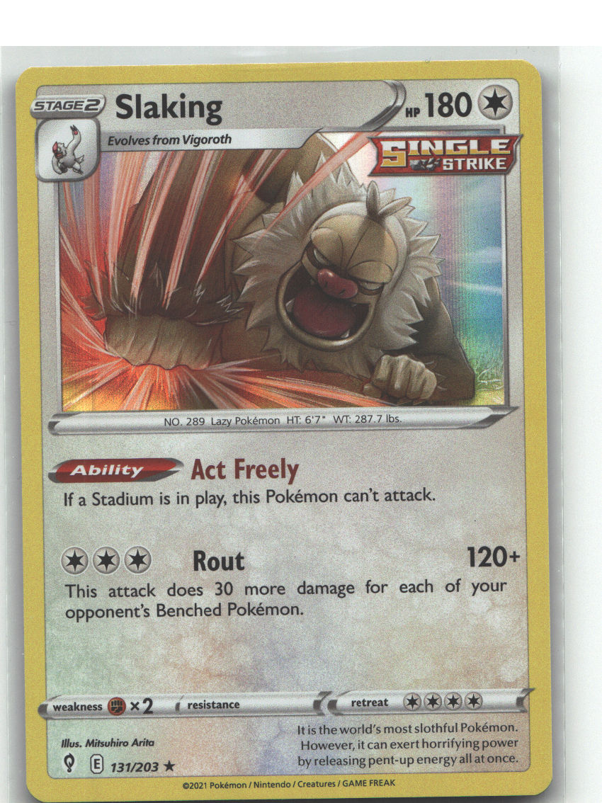 Slaking