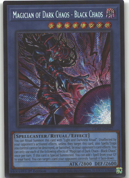 Magician of Dark Chaos - Black Chaos (Secret Rare)