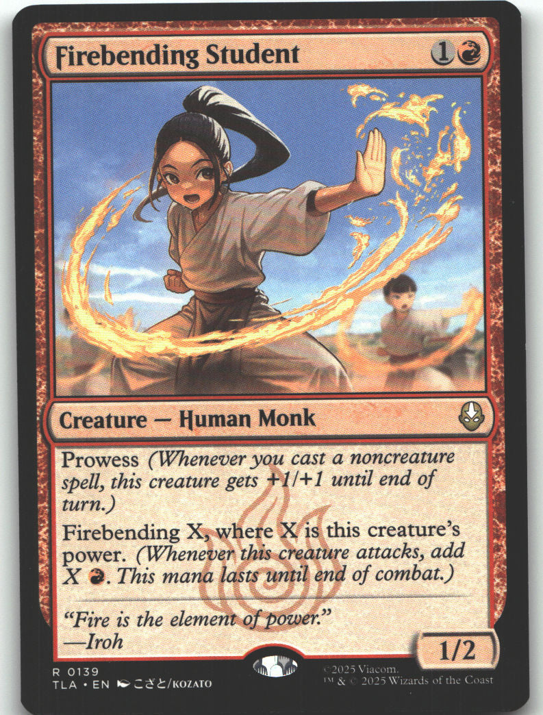Firebending Student