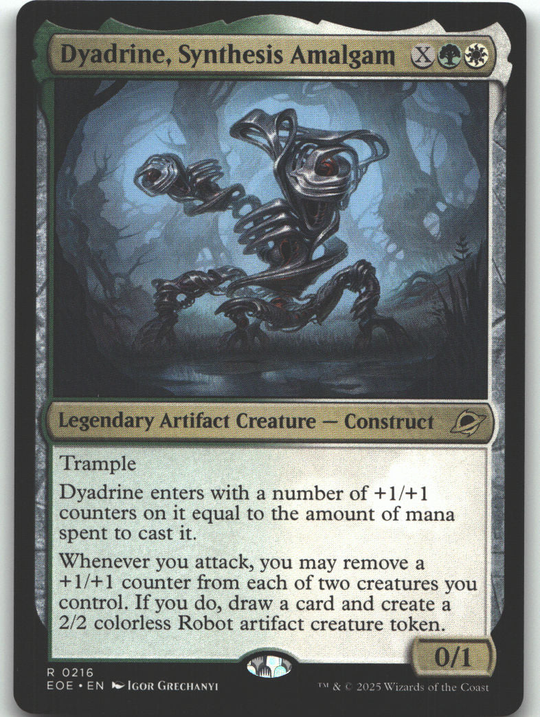 Dyadrine, Synthesis Amalgam