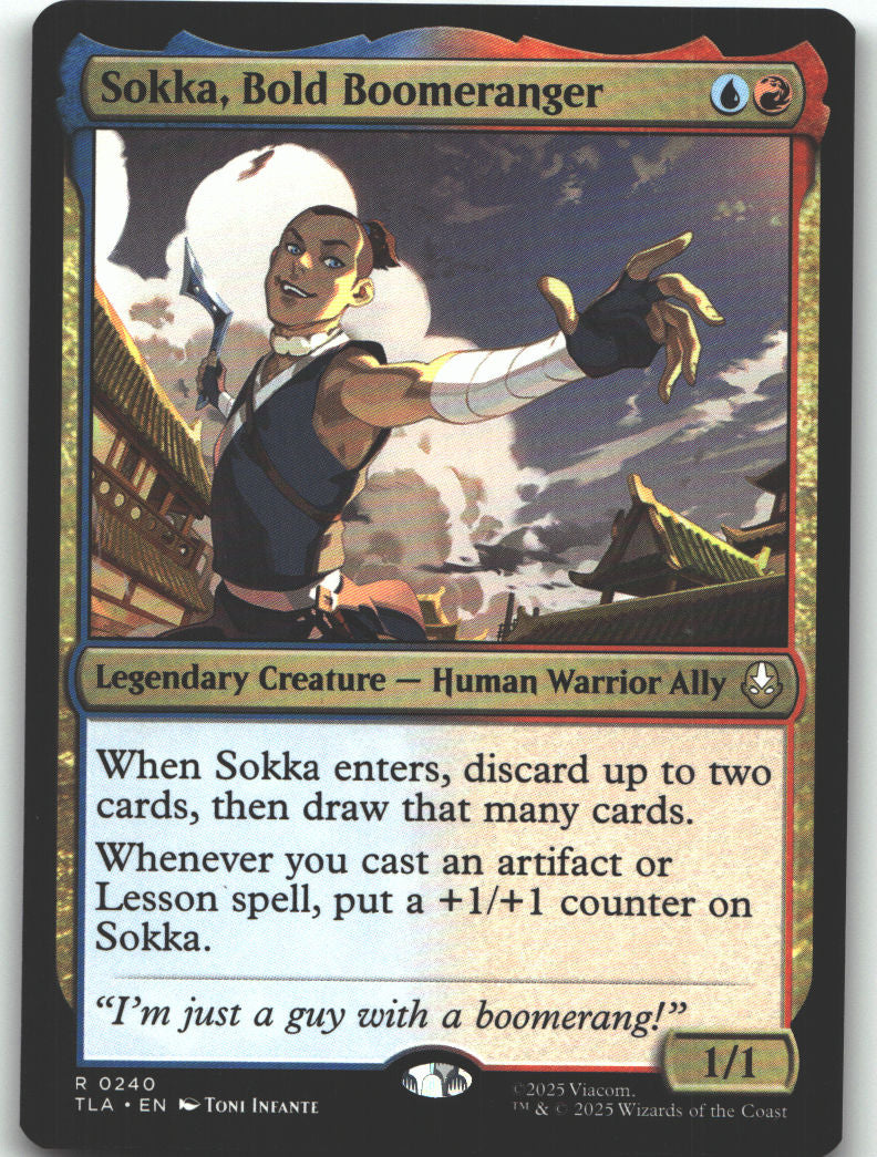 Sokka, Bold Boomeranger