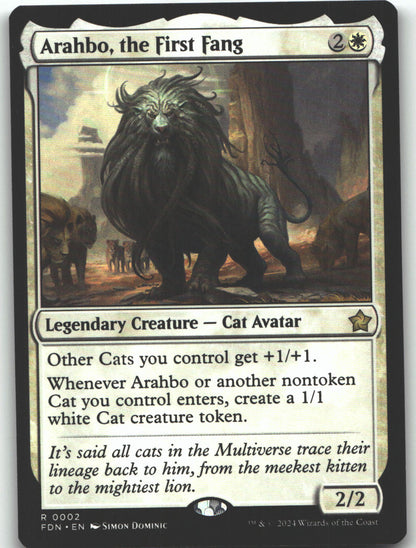 Arahbo, the First Fang