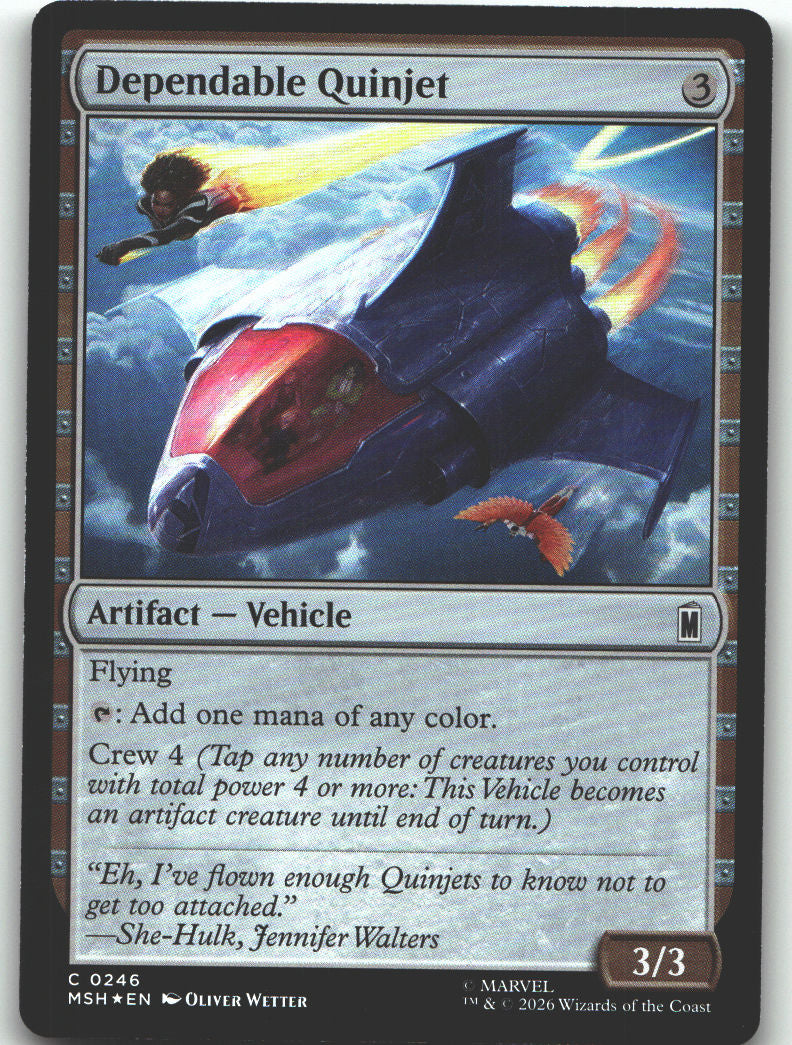 Dependable Quinjet