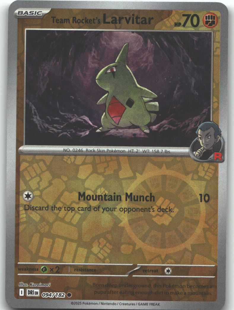 Team Rocket's Larvitar