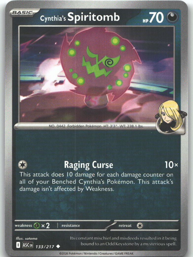 Cynthia's Spiritomb - 133/217