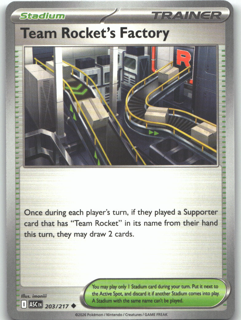 Team Rocket's Factory