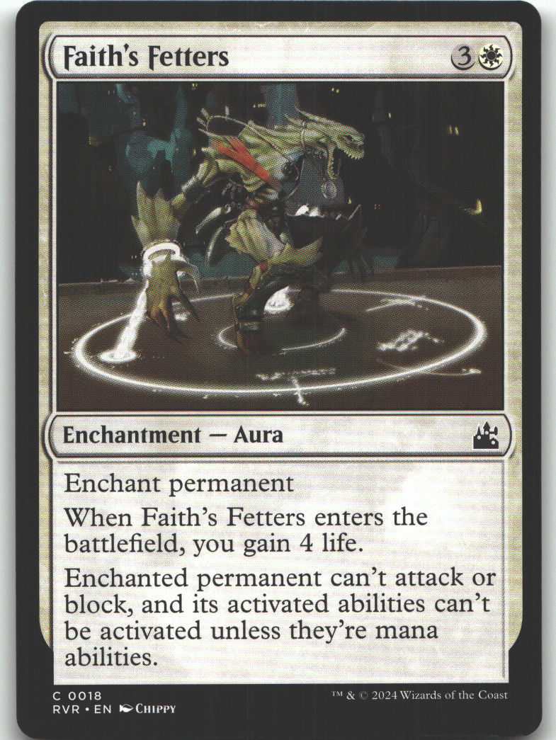 Faith's Fetters