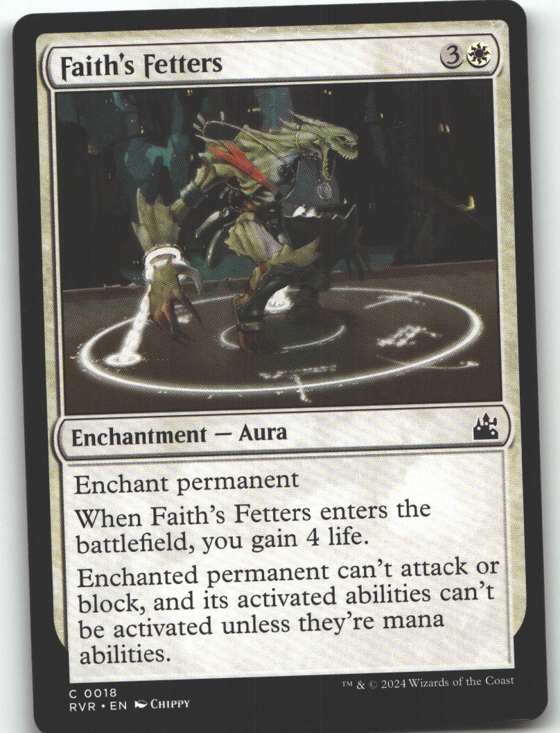 Faith's Fetters
