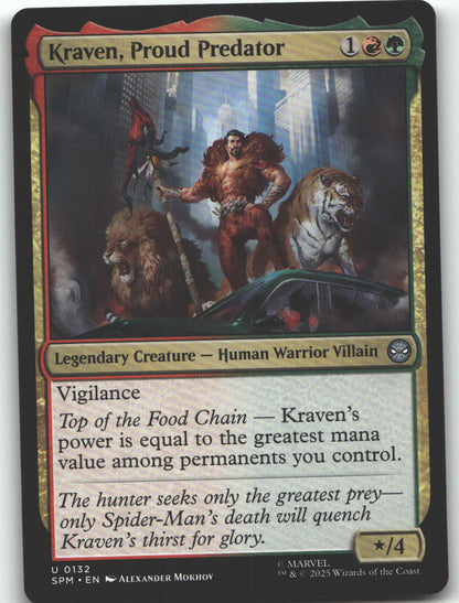 Kraven, Proud Predator
