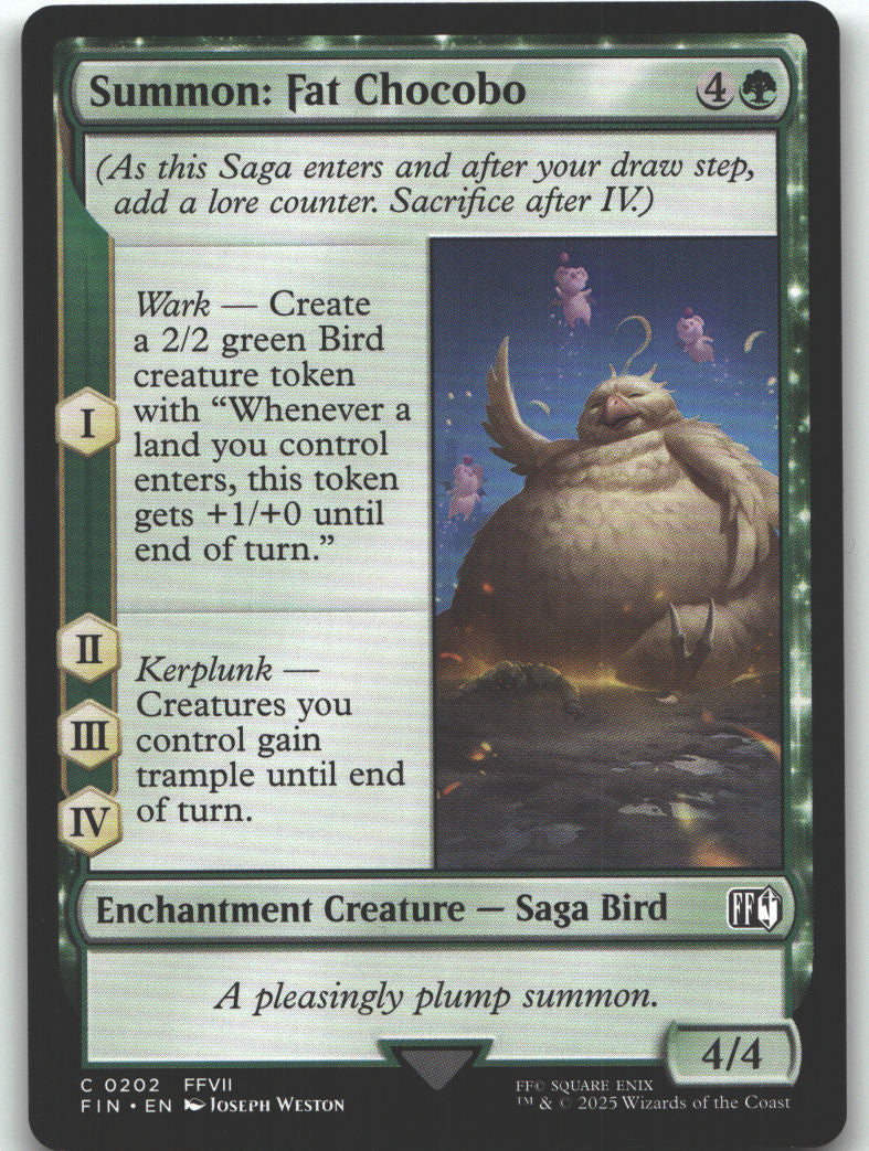 Summon: Fat Chocobo
