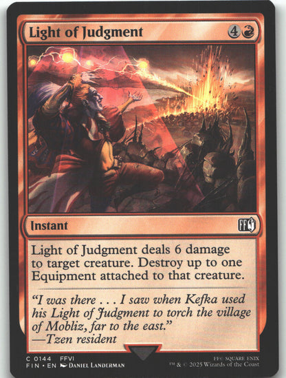 Light of Judgment