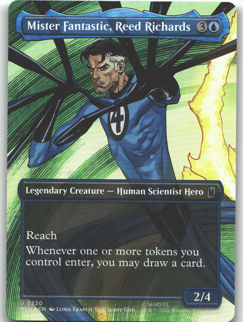 Mister Fantastic, Reed Richards (Borderless)