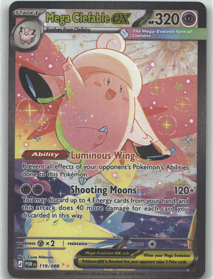 Mega Clefable ex - 119/088