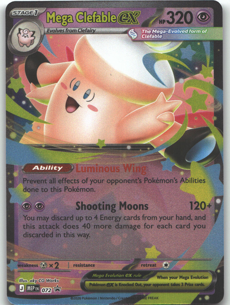 Mega Clefable ex - 031/088