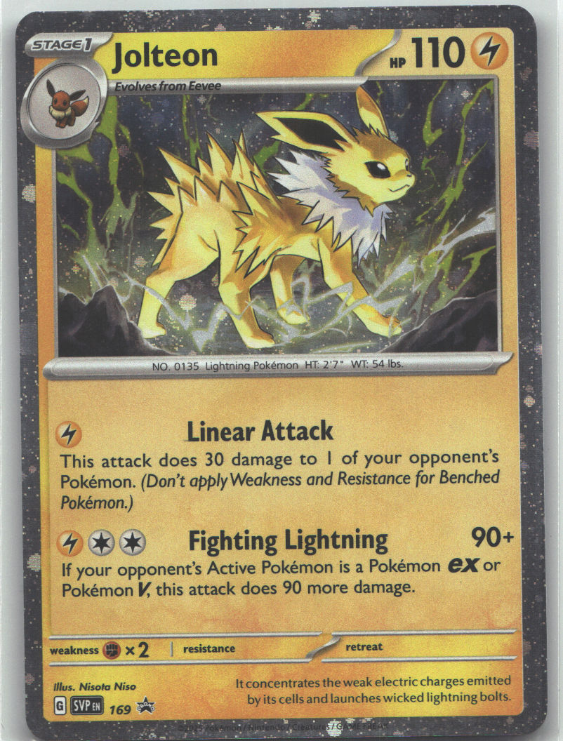 Jolteon - 169 (Cosmos Holo)