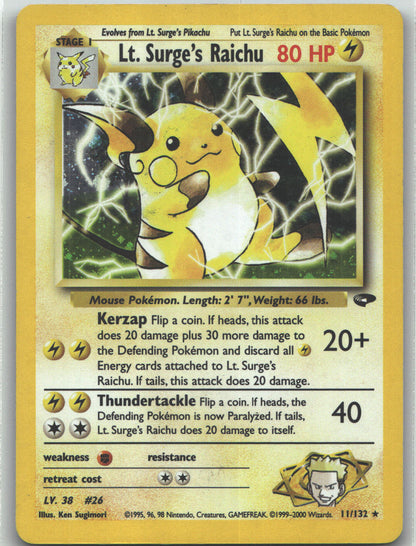 Lt. Surge's Raichu