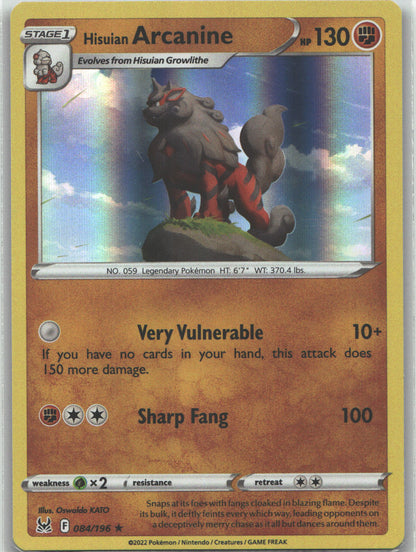 Hisuian Arcanine