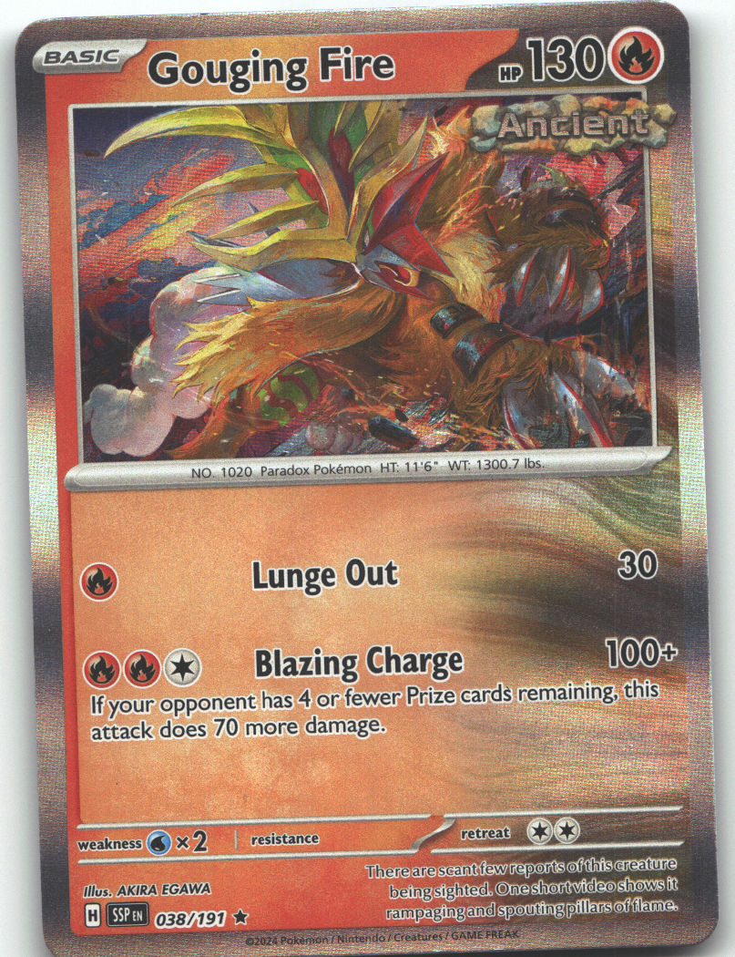 Gouging Fire