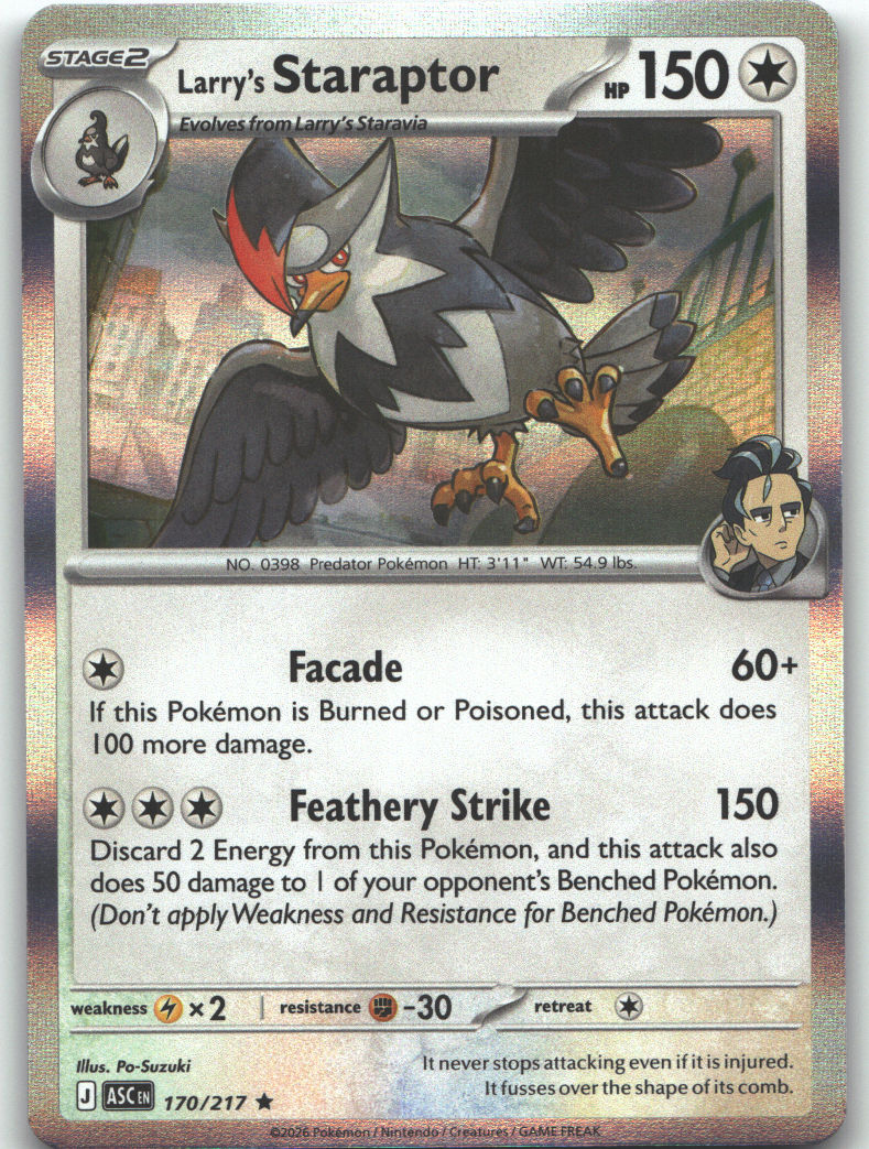 Larry's Staraptor - 170/217