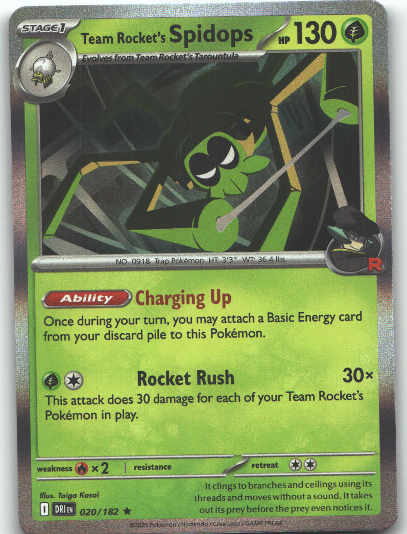 Team Rocket's Spidops - 020/182