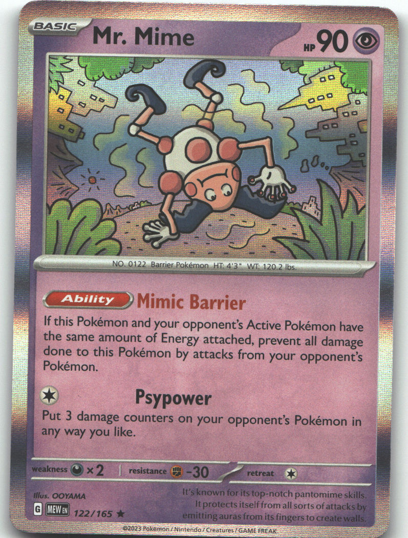 Mr. Mime - 122/165