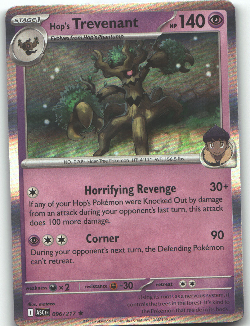 Hop's Trevenant - 096/217