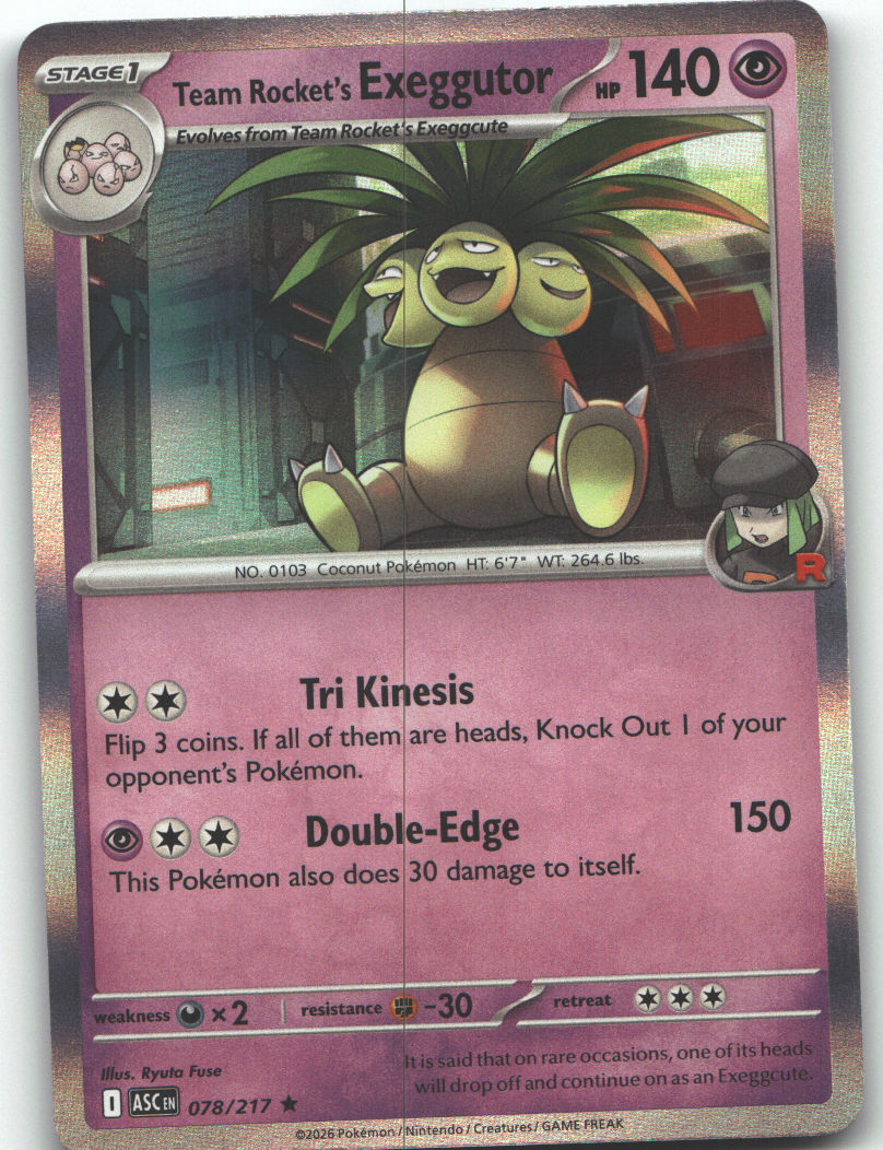Team Rocket's Exeggutor