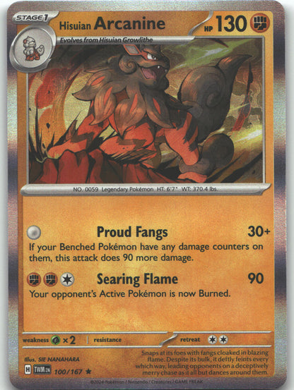 Hisuian Arcanine