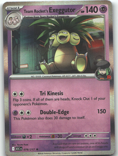 Team Rocket's Exeggutor