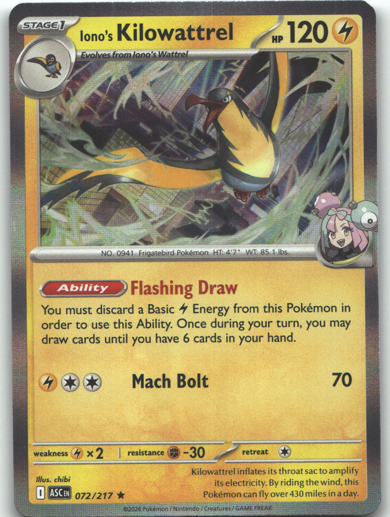 Iono's Kilowattrel