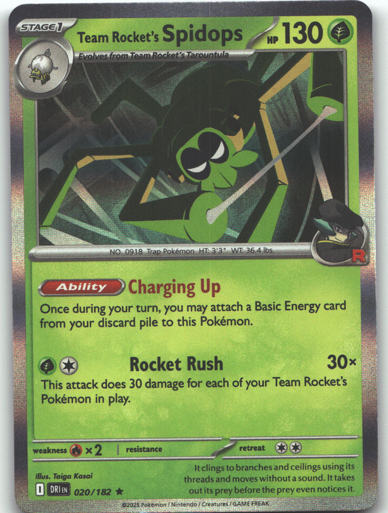 Team Rocket's Spidops - 020/182